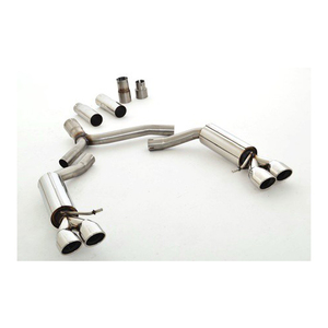 Friedrich Motorsport 76mm Duplex-Sportendschalld�mpfer f�r Audi A5 B8 Coupe Frontantrieb & Quattro 2.0l TDI 125/130kW