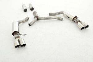 Friedrich Motorsport 76mm Duplex-Sportendschalld�mpfer f�r Audi A5 B8 Sportback Frontantrieb & Quattro 2.0l TDI 100/105/110/120/125/130kW