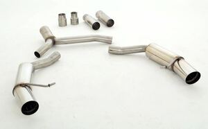 Friedrich Motorsport 76mm Duplex-Sportendschalld�mpfer f�r Audi A5 B8 Sportback Frontantrieb & Quattro 2.0l TDI 100/105/110/120/125/130kW