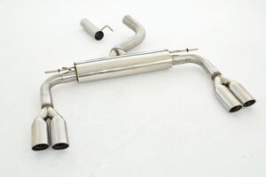 Friedrich Motorsport 76mm Duplex-Sportendschalld�mpfer f�r Audi A3 8V Cabrio Quattro 1.8l TFSI 132kW