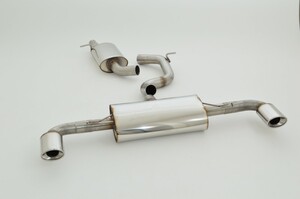 Friedrich Motorsport 70mm Duplexanlage f�r Audi TT 8J Quattro Coupe & Roadster 3.2l V6 184kW