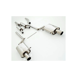 Friedrich Motorsport 70mm Duplexanlage f�r Audi A4 B6 (8E/8H) Quattro Limousine & Avant 1.8l Turbo 110/120/140kW / 1.9l TDI 96kW