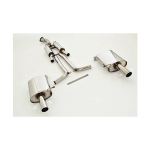 Friedrich Motorsport 70mm Duplexanlage f�r Audi A4 B7 (8EC/8ED/8H) Quattro Limousine & Avant 3.0l TDI 150/171kW