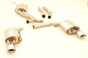 Friedrich Motorsport 70mm Duplexanlage f�r Audi S5 B8 Sportback Quattro 3.0l TFSI 245kW