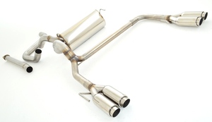 Friedrich Motorsport 70mm Duplexanlage f�r Opel Cascada 1.4l Turbo 88/103kW / 1.6l Sidi Turbo 125kW