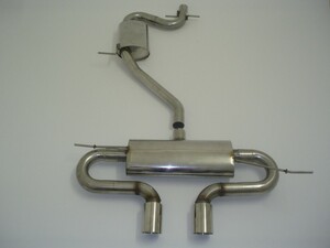 Friedrich Motorsport 70mm Duplexanlage f�r VW Golf VI Frontantrieb 1.4l TSI 90/118kW / 1.8l TSI 118kW