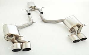 Friedrich Motorsport 2x70mm Duplexanlage f�r Mercedes W204 C63 AMG Limousine / T-Modell / Coupe 6.2l V8 336/358kW