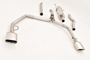 Friedrich Motorsport 70mm Duplex-Anlage f�r Mercedes V/W639/2 Viano 3.0 CDI 165kW