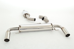 Friedrich Motorsport 70mm Duplexanlage f�r Renault Clio III RS Schr�gheck 2.0l 16V 145kW