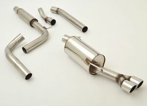 Friedrich Motorsport 70mm Anlage f�r Skoda Fabia II RS (5J) Schr�gheck 1.4l TSI 132kW