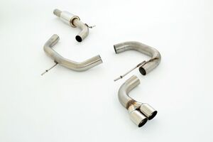 Friedrich Motorsport 76mm Anlage f�r VW Golf V Frontantrieb 2.0l TDI 103/125kW