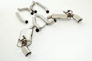 Friedrich Motorsport 76mm Duplexanlage f�r Chevrolet Camaro Cabrio 6.2l V8 298/318kW