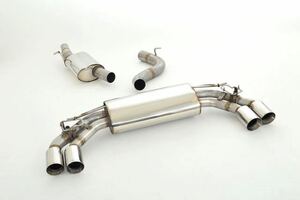 Friedrich Motorsport 76mm Duplex-Anlage mit Klappensteuerung f�r Audi TTS 8S Quattro Coupe & Roadster 2.0l TSI 228kW