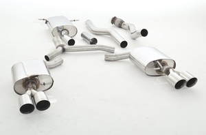 Friedrich Motorsport 76mm Duplex-Anlage f�r Audi A5 B8 Sportback Frontantrieb & Quattro 1.8l TFSI 106/118/125kW / 2.0l TFSI 132/155/165kW