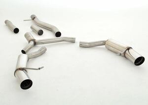 Friedrich Motorsport 76mm Duplex-Anlage f�r Audi A5 B8 Sportback Frontantrieb & Quattro 2.7l TDI 140kW / 3.0l TDI 150/176/180kW