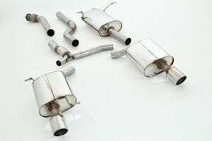 Friedrich Motorsport 76mm Duplex-Anlage f�r Audi Q5 8R Quattro 2.0l TFSI 132/155/165kW