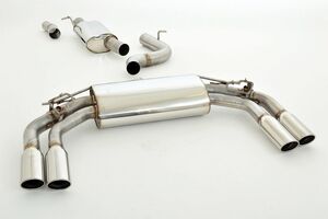 Friedrich Motorsport 76mm Duplex-Anlage mit originaler Klappensteuerung f�r Audi S3 8V Limousine Quattro 2.0l TSI 221kW