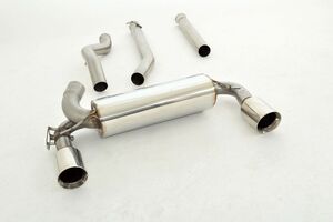 Friedrich Motorsport 76mm Duplex-Anlage mit originaler Klappensteuerung f�r Ford Focus III DYB RS 2.3l Ecoboost 257kW