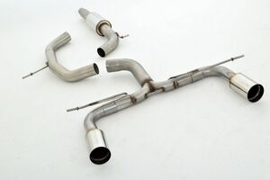 Friedrich Motorsport 76mm Duplex-Anlage f�r VW Golf V Frontantrieb 2.0l TDI 103/125kW