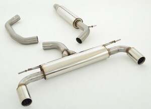 Friedrich Motorsport 3 Zoll (76mm) Duplexanlage f�r VW Golf VII GTI Frontantrieb 2.0l TSI 162/169kW