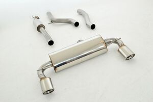 Friedrich Motorsport 76mm Duplex-Anlage f�r Mercedes W176 A-Klasse Frontantrieb A220 135kW / A250 155kW