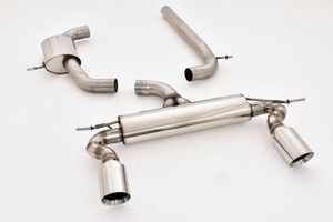 Friedrich Motorsport 76mm Duplex-Anlage f�r Seat Altea 5P 1.8l TSI 118kW