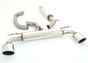 Friedrich Motorsport 76mm Duplexanlage f�r Seat Leon 5F Cupra Frontantrieb 2.0l TSI 195/206/213kW