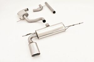 Friedrich Motorsport Gruppe A Anlage f�r VW Beetle 5C&Cabrio 2.0l TDI 103kW auch f�r R-Line Heck passend