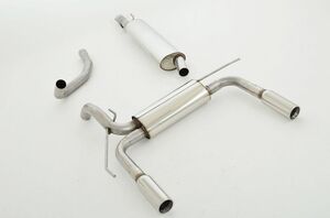 Friedrich Motorsport Gr.A Duplexanlage f�r Opel ADAM ROCKS 1.0l Turbo 66/85kW/1.2l 51kW/1.4l 64/74kW querliegender Endschalld�mpfer auch passend f�r Fahrzeuge mit Sport-Paket