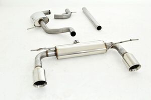 Friedrich Motorsport Gr.A Duplexanlage f�r VW Beetle 5C Cabrio 1.2l TSI 77kW mit Mehrlenkerachse auch f�r R-Line Heck passend kann auch passend f�r das 2.0 TSI Heck geliefert werden, bitte bei Bestellung mit angeben