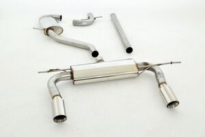 Friedrich Motorsport Gr.A Duplexanlage f�r VW Beetle 5C&Cabrio 2.0l TDI 103kW auch f�r R-Line Heck passend kann auch passend f�r das 2.0 TSI Heck geliefert werden, bitte bei Bestellung mit angeben