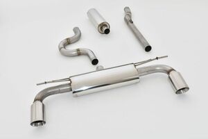 Friedrich Motorsport Gr.A Duplexanlage f�r VW Golf VII GTE Frontantrieb 1.4l TSI 110kW f�r Original GTI-Hecksch�rze