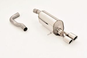 Friedrich Motorsport Sportendschalld�mpfer f�r Audi A1 Sportback Typ GB ab Bj. 09/2018 25 TFSI 70kW / 30 TFSI 85kW