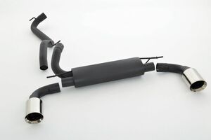 Friedrich Motorsport Duplex-Sportendschalld�mpfer f�r Ford C-Max DXA 1.0l EcoBoost 74/92KW ab Bj. 2010 querliegender Endschalld�mpfer