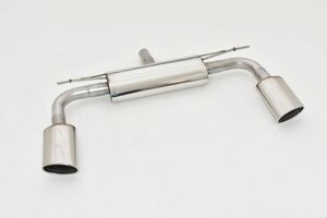 Friedrich Motorsport Duplex-Sportendschalld�mpfer f�r Audi A3 8V Cabrio Frontantrieb 1.5l TFSI / 35 TFSI 110kW  ab Bj. 05/2017 f�r Original S3-Hecksch�rze