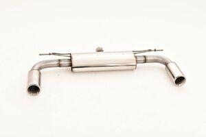 Friedrich Motorsport Duplex-Sportendschalld�mpfer f�r VW Golf VII Frontantrieb 1.4l TSI 92/110kW ab Bj. 03/2017 f�r Original GTI-Hecksch�rze & Rieger Heck 00088160