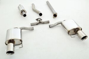 Friedrich Motorsport 70mm Duplex-Anlage f�r Mazda 6 (GJ/GH) Kombi 2.0l SKYACTIV-G 145 107kW / 2.0l SKYACTIV-G 165 121kW Bj. 08/2012-06/2018