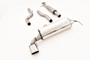 Friedrich Motorsport 76mm Anlage f�r Opel Astra K 5-T�rer 1.4l Turbo 92/110kW ohne Ottopartikelfilter Bj. 07/2015-06/2018