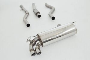 Friedrich Motorsport 76mm Anlage f�r BMW 1er F20/F21 3-/5-T�rer 120i 135kW mit und ohne Ottopartikelfilter / 125i 165kW ohne Ottopartikelfilter Bj. 07/2016-07/2018