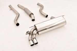 Friedrich Motorsport 76mm Anlage f�r BMW 4er F32 / F33 / F36 Coupe / Cabrio / Gran Coupe 420i/420ix 135kW ohne Ottopartikelfilter Bj. 03/2016-03/2018