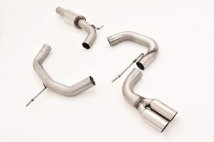 Friedrich Motorsport 76mm Anlage f�r Seat Altea XL 5P Frontantrieb 2.0l TDI 100/103/125kW ab Bj. 2004