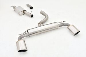 Friedrich Motorsport 76mm Duplex-Anlage f�r Audi A3 8V Sportback Quattro 40 TFSI 140kW Bj. 01/2019-07/2020