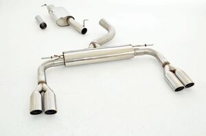 Friedrich Motorsport 76mm Duplex-Anlage f�r Audi A3 8V Limousine Quattro 40 TFSI 140kW Bj. 01/2019-07/2020