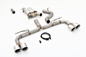 Friedrich Motorsport 76mm Duplex-Anlage mit originaler Klappensteuerung f�r Audi SQ2 GA Quattro 2.0l TFSI 221kW ab Bj. 11/2020