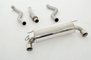 Friedrich Motorsport 76mm Duplex-Anlage f�r BMW 1er F20/F21 3/5-T�rer 120i 135kW mit und ohne Ottopartikelfilter / 125i 165kW ohne Ottopartikelfilter Bj. 07/2016-07/2018