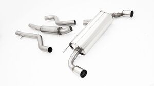 Friedrich Motorsport 76mm Duplex-Anlage f�r BMW 4er F32 / F33 / F36 Coupe / Cabrio / Gran Coupe 420i/420ix 135kW ohne Ottopartikelfilter Bj. 03/2016-03/2018