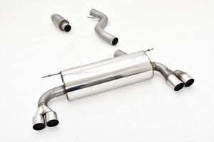 Friedrich Motorsport 76mm Duplex-Anlage f�r BMW 3er F30 / F31 Limousine & Touring 320i/320ix 135kW / 330i/330ix 185kW mit Ottopartikelfilter Bj. 07/2018-2019