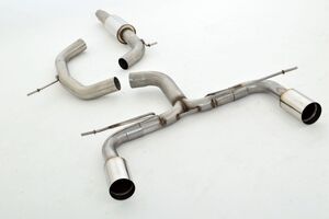 Friedrich Motorsport 76mm Duplex-Anlage f�r VW Beetle 5C & Cabrio inkl. Dune 2.0l TDI 103/110kW ab Bj. 02/2012