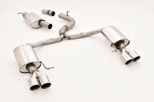 Friedrich Motorsport 76mm Duplexanlage f�r VW Golf VII R Variant 4motion R 2.0l TSI 228kW ohne Ottopartikelfilter ab Bj. 2017