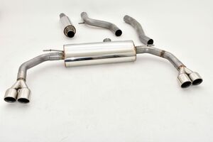 Friedrich Motorsport 76mm Duplex-Anlage f�r Mercedes-Benz C/X117 CLA-Klasse Coupe & Shooting Brake Frontantrieb CLA200 115kW / CLA250 155kW Bj. 01/2013-06/2016